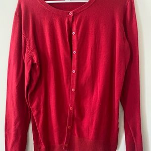 Merona (Target) XL Cardigan Red